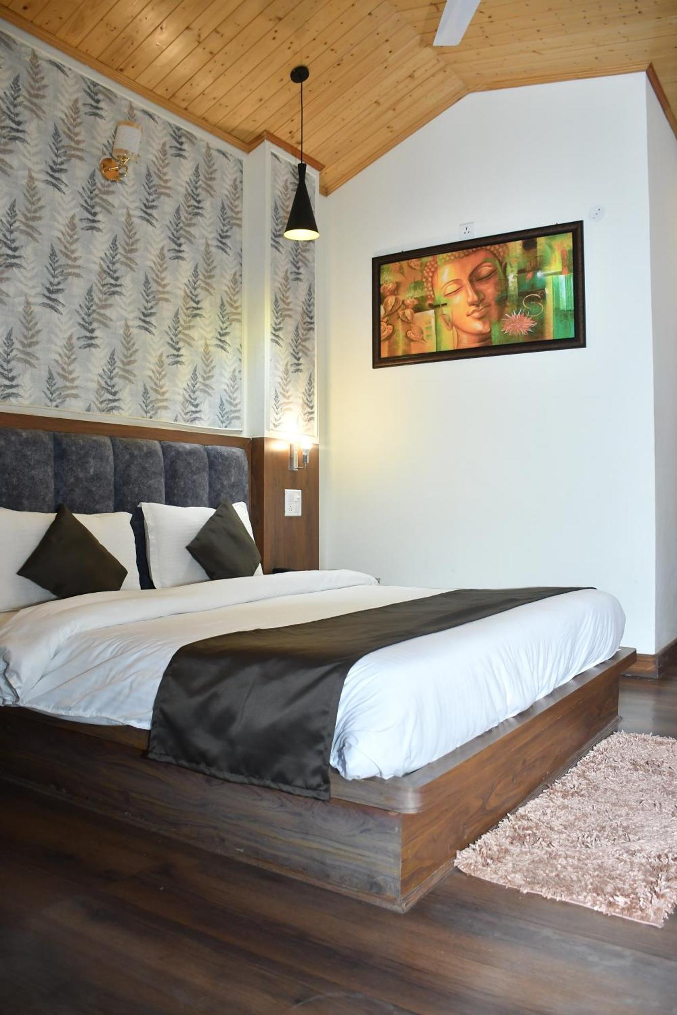 Hotel Le Halcyon , Kasauli Solan Exteriör bild